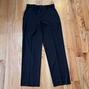 Calvin Klein Black Men's Dress Pants - Straight Tailored Fit